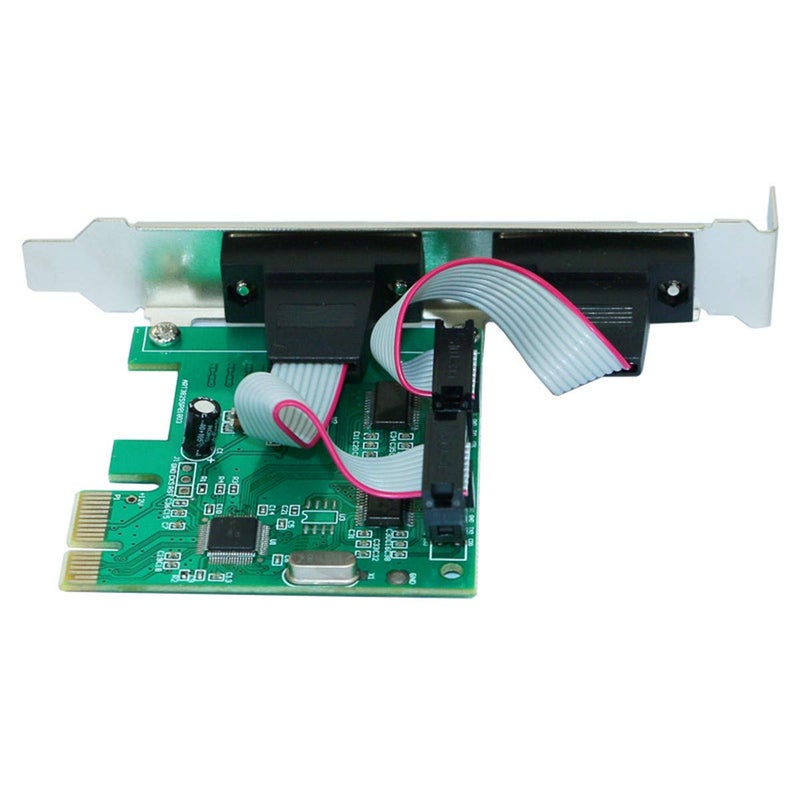 ELIATER 2-Port PCIe Serial Expansion Card with Industrial DB9 RS232 COM Ports, 16C550 UART WCH382 Chip for Windows XP, Vista,7, 8.x, 10, 11 32/64bit and Linux PCs, Low Bracket Included - Image 5